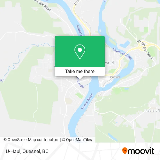 U-Haul map