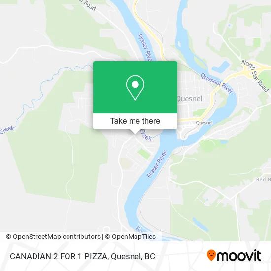 CANADIAN 2 FOR 1 PIZZA map