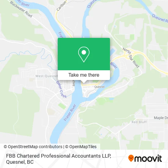 FBB Chartered Professional Accountants LLP map