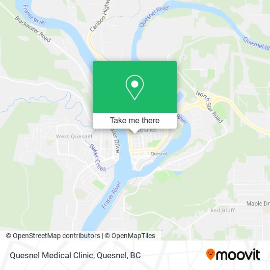 Quesnel Medical Clinic map