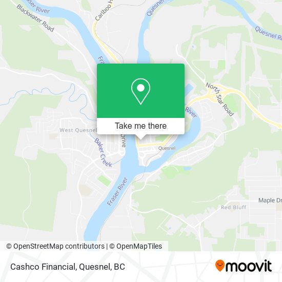 Cashco Financial map