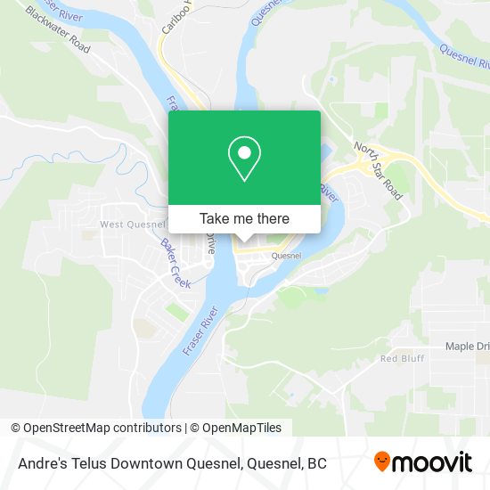 Andre's Telus Downtown Quesnel plan