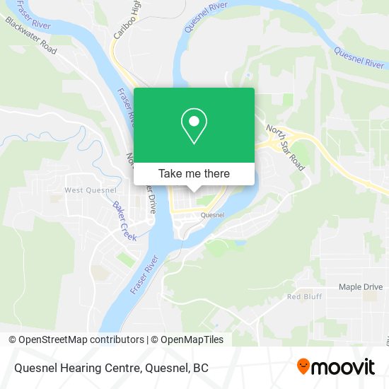 Quesnel Hearing Centre plan