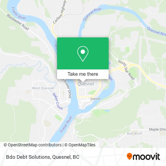 Bdo Debt Solutions map