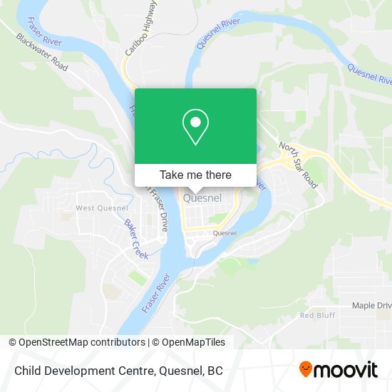 Child Development Centre map