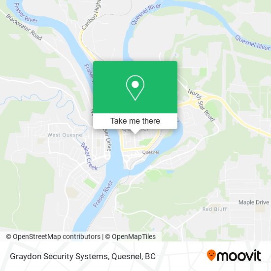 Graydon Security Systems map