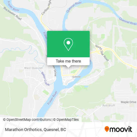 Marathon Orthotics map