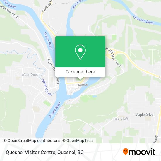 Quesnel Visitor Centre plan