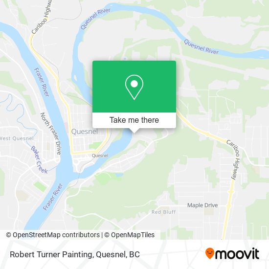 Robert Turner Painting map