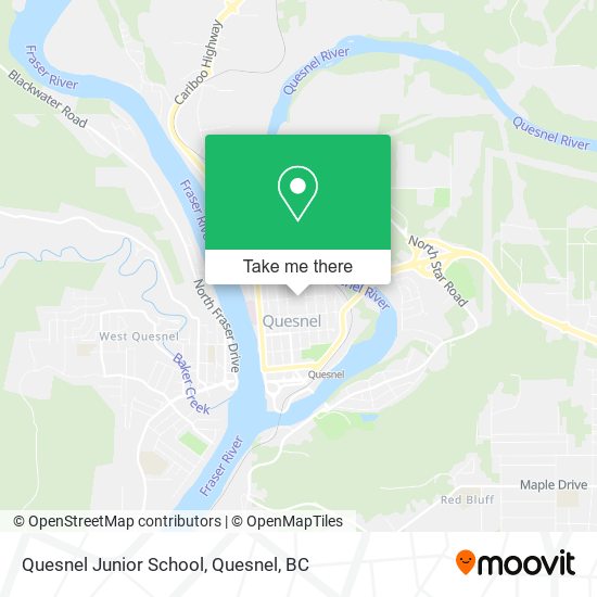 Quesnel Junior School plan