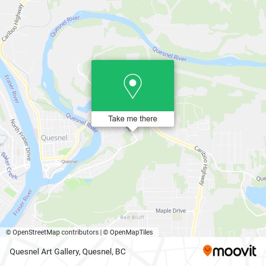 Quesnel Art Gallery plan