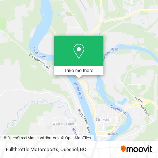 Fullthrottle Motorsports map