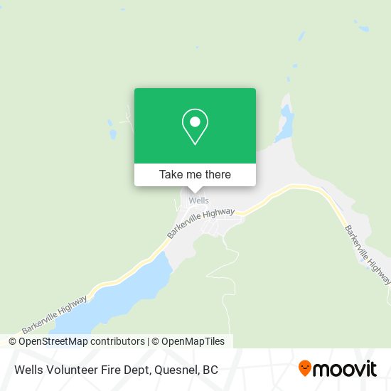 Wells Volunteer Fire Dept map