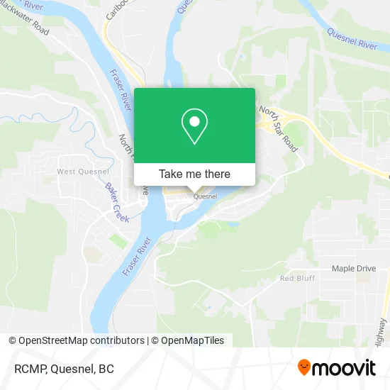 RCMP map