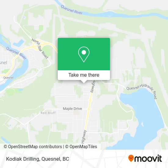 Kodiak Drilling map