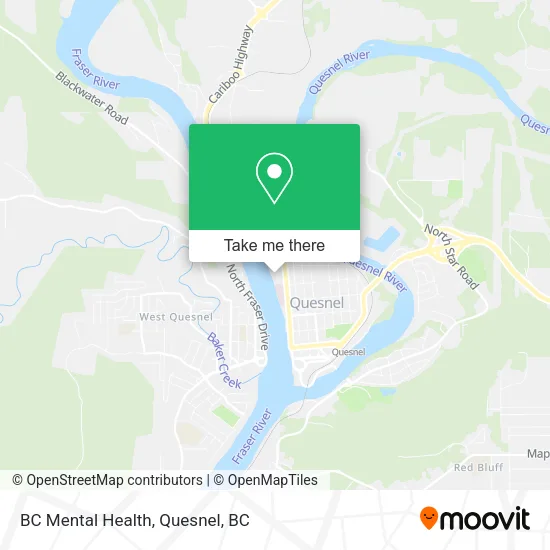BC Mental Health map