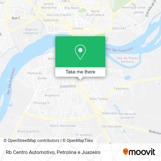 Rb Centro Automotivo map