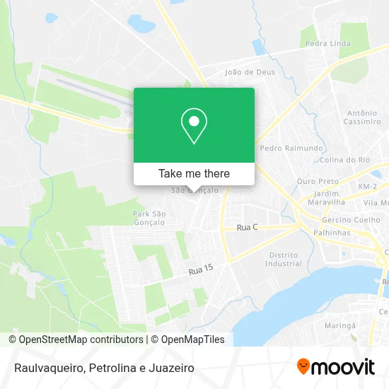 Raulvaqueiro map