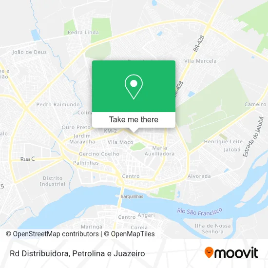 Rd Distribuidora map