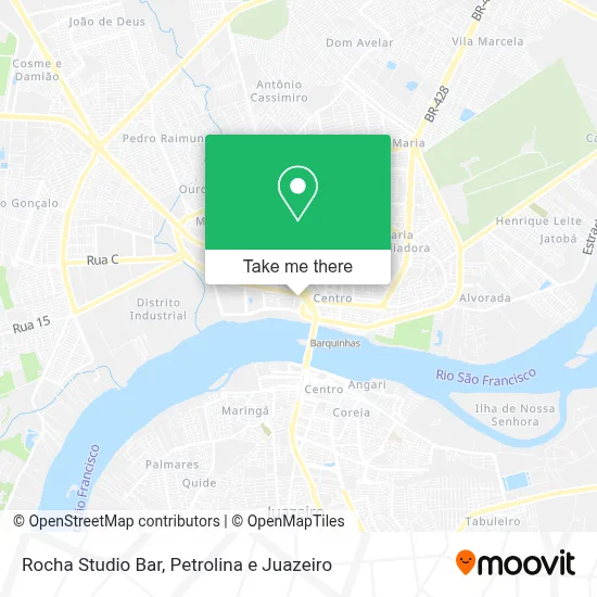 Rocha Studio Bar map
