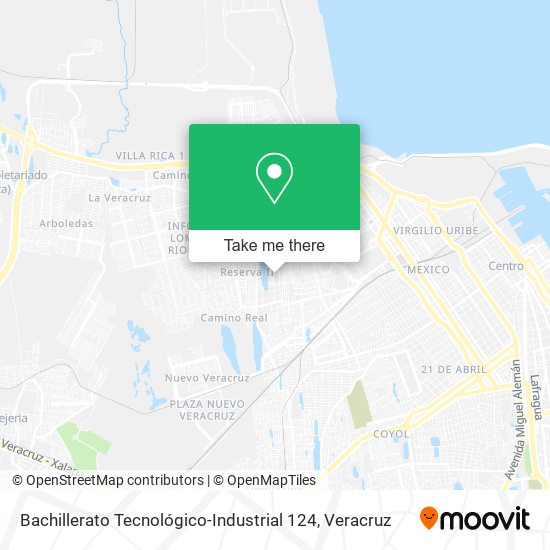 Mapa de Bachillerato Tecnológico-Industrial 124