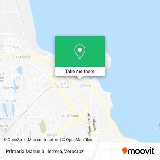 Primaria Manuela Herrera map