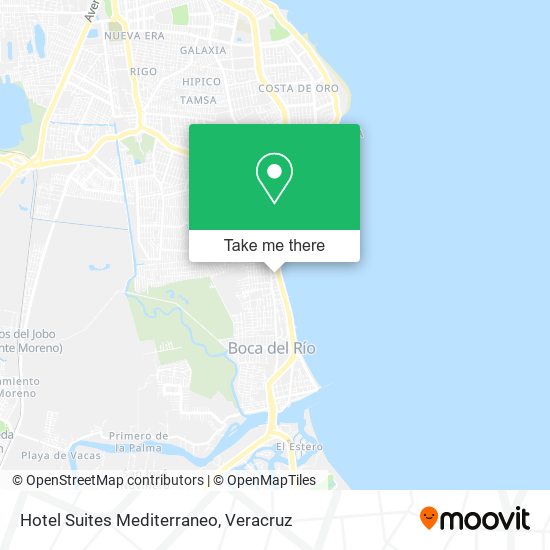 Hotel Suites Mediterraneo map