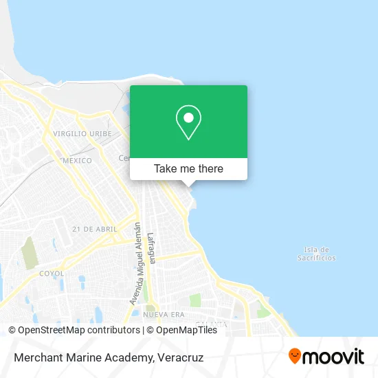 Merchant Marine Academy map