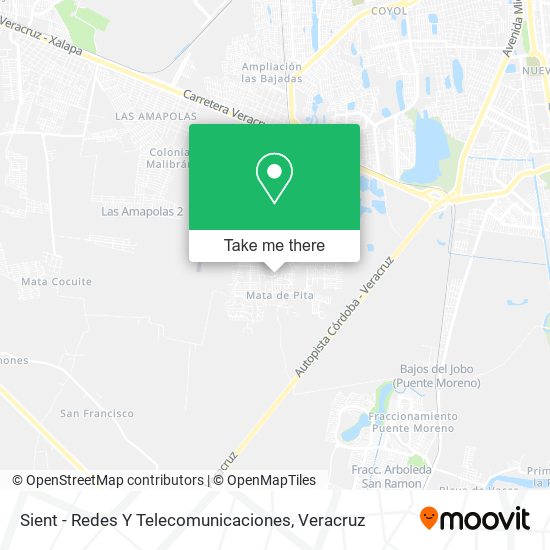 Sient - Redes Y Telecomunicaciones map