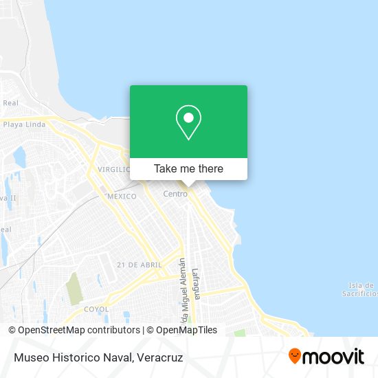 Museo Historico Naval map