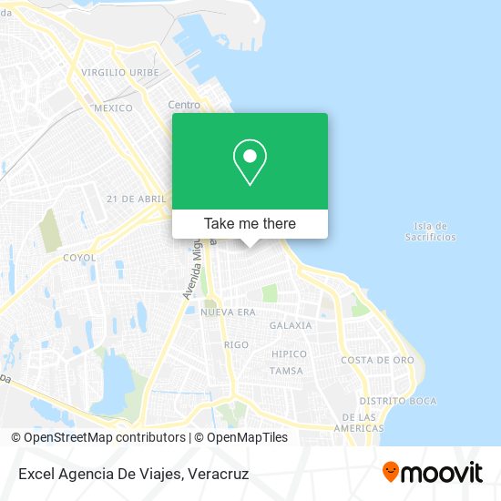Excel Agencia De Viajes map