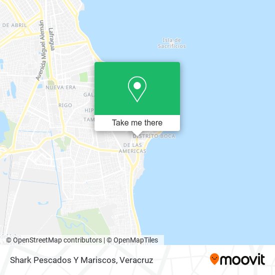 Shark Pescados Y Mariscos map