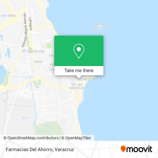 Mapa de Farmacias Del Ahorro