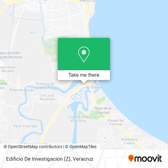 Edificio De Investigacion (Z) map