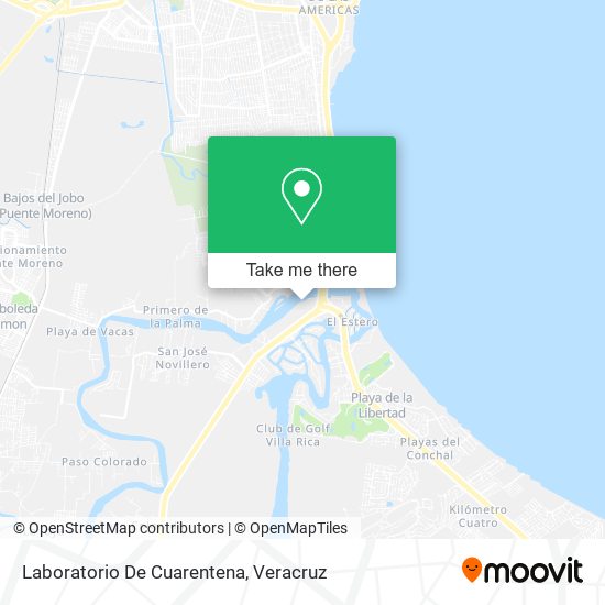 Laboratorio De Cuarentena map