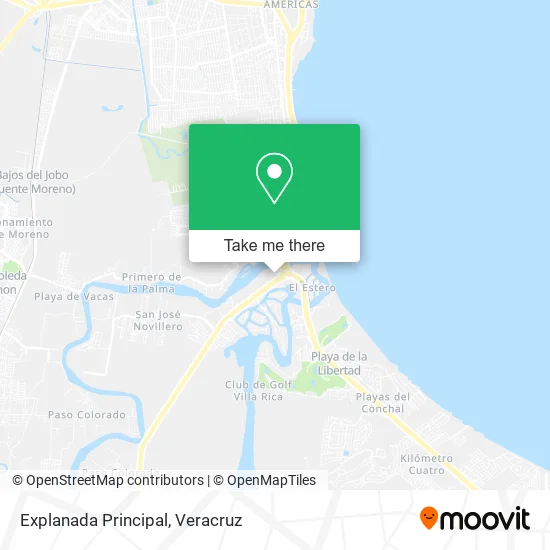 Explanada Principal map