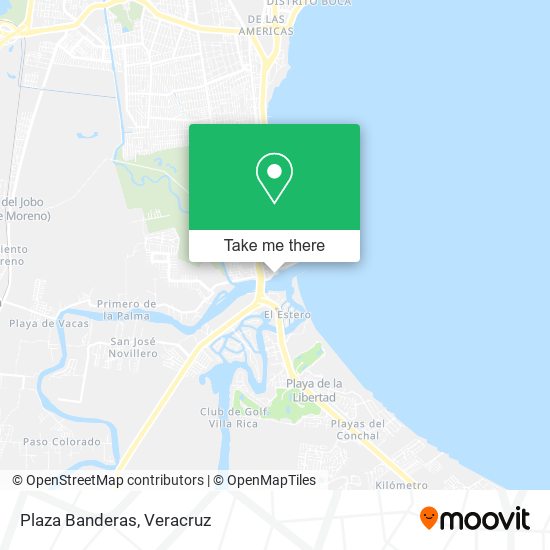 Mapa de Plaza Banderas