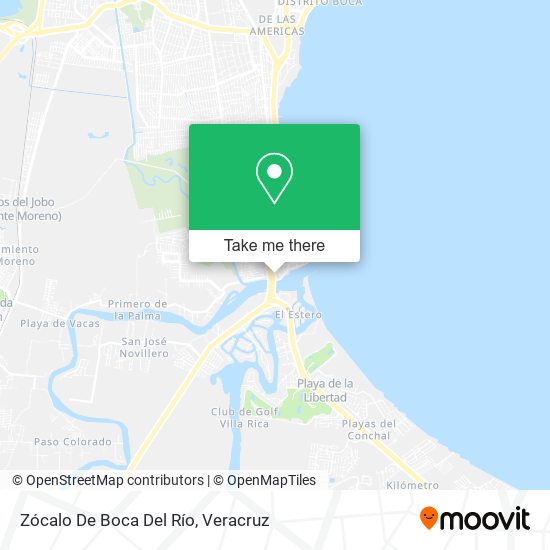 Zócalo De Boca Del Río map