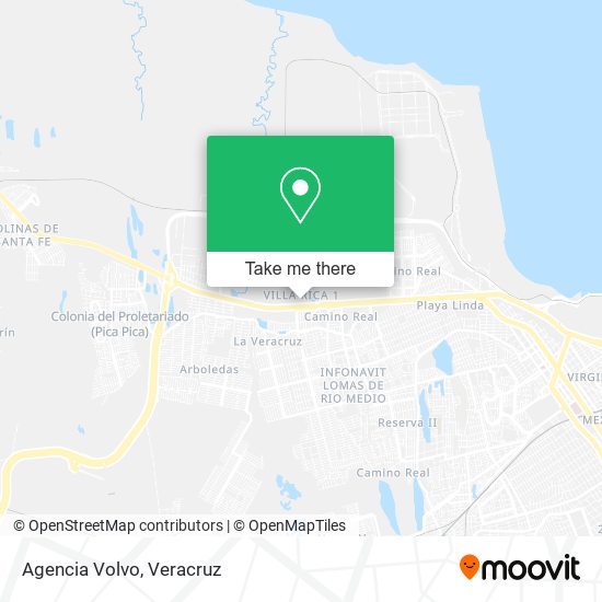 Mapa de Agencia Volvo