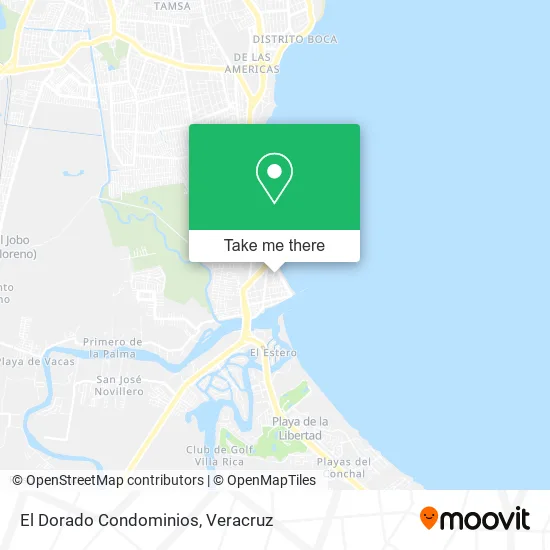 Mapa de El Dorado Condominios