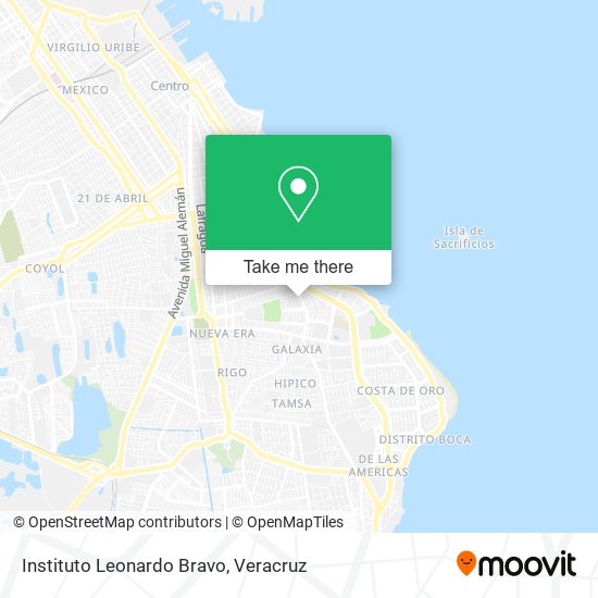 Mapa de Instituto Leonardo Bravo