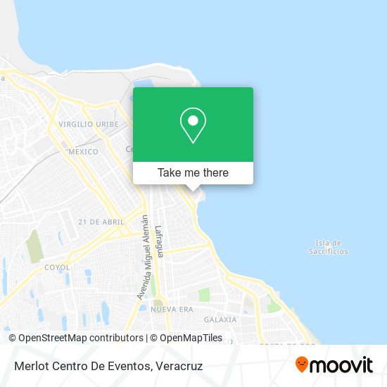Merlot Centro De Eventos map