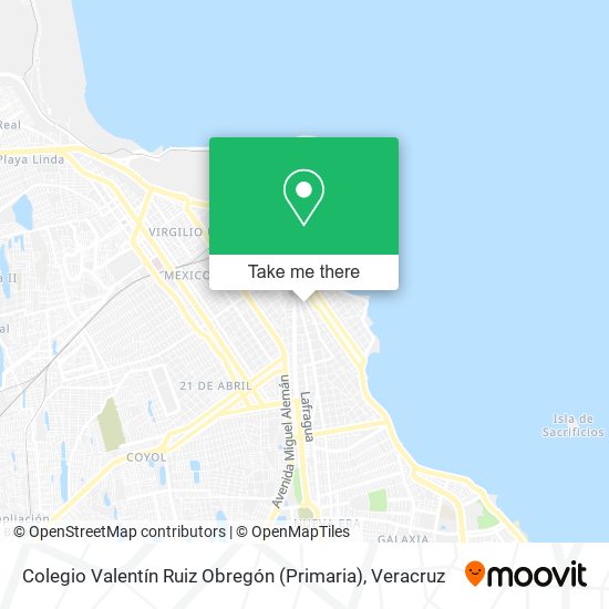 Colegio Valentín Ruiz Obregón (Primaria) map