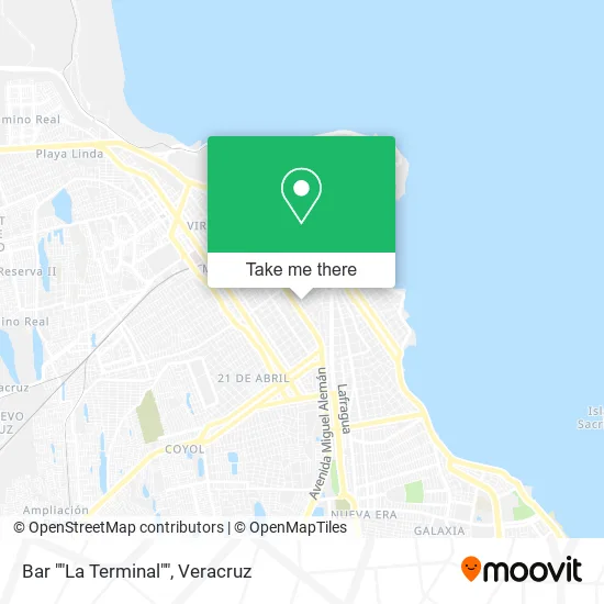 Bar ""La Terminal"" map