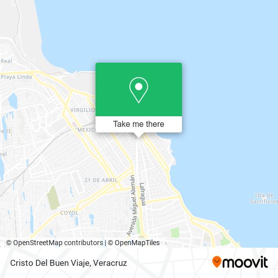 Cristo Del Buen Viaje map