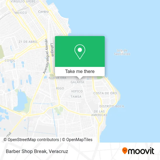 Barber Shop Break map