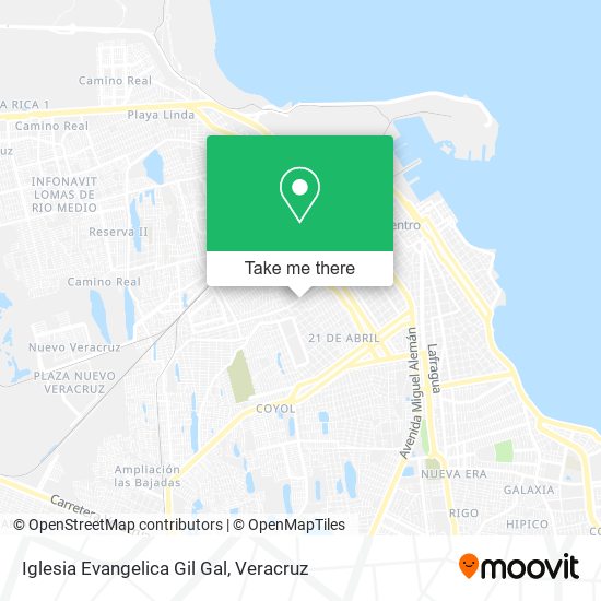 Iglesia Evangelica Gil Gal map
