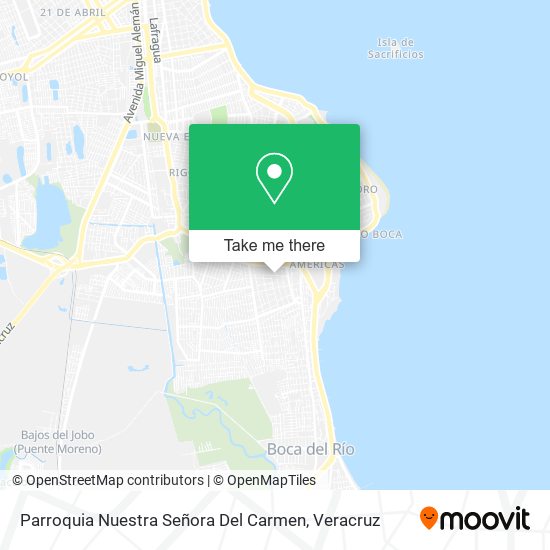 Parroquia Nuestra Señora Del Carmen map