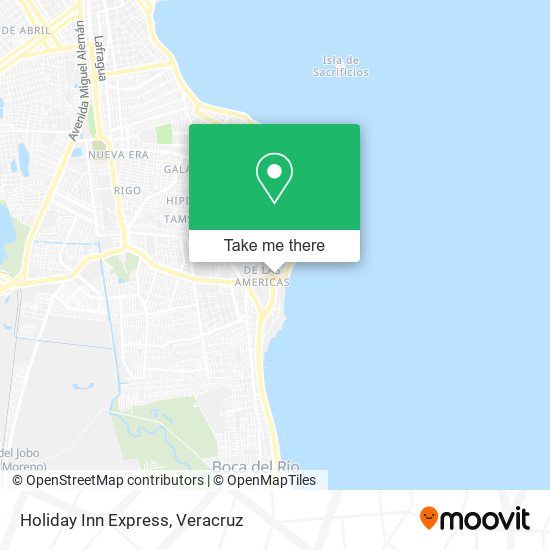 Mapa de Holiday Inn Express