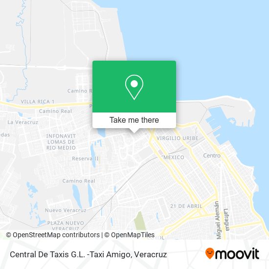 Central De Taxis G.L. -Taxi Amigo map